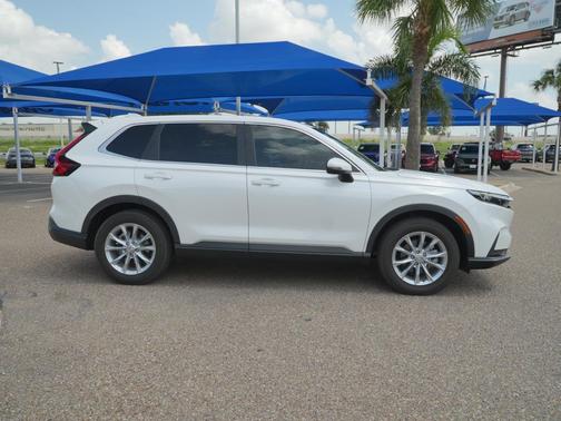Platinum White Pearl 2025 Honda CR-V EX-L AWD