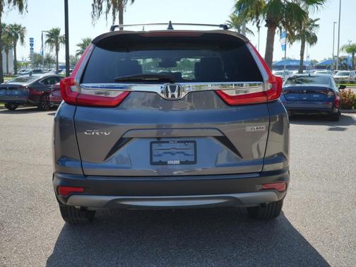 Modern Steel Metallic 2019 Honda CR-V EX-L