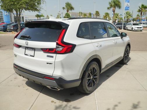 Platinum White Pearl 2026 Honda CR-V Hybrid Sport FWD
