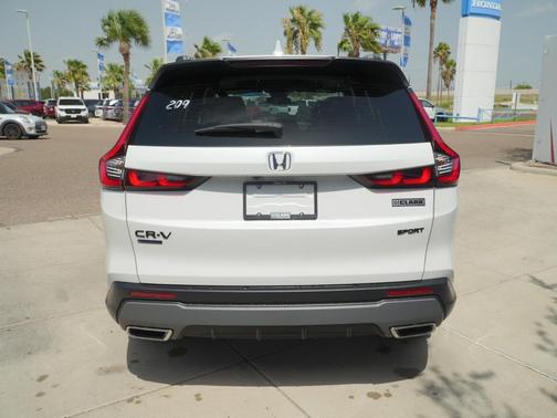 Platinum White Pearl 2026 Honda CR-V Hybrid Sport FWD