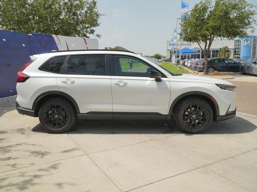 Platinum White Pearl 2026 Honda CR-V Hybrid Sport FWD