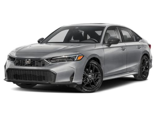 Solar Silver Metallic 2026 Honda Civic Hybrid Sport