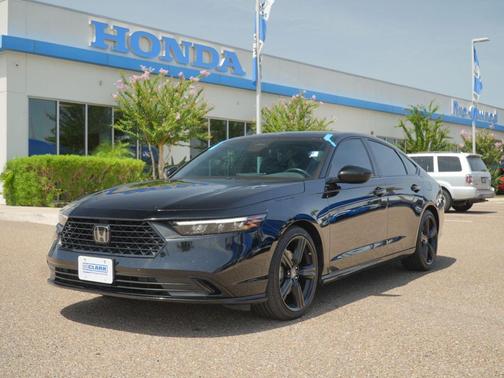 Crystal Black Pearl 2024 Honda Accord Hybrid Sport-L