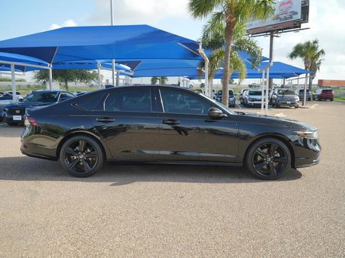 Crystal Black Pearl 2024 Honda Accord Hybrid Sport-L