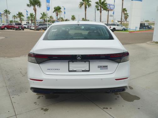 Platinum White Pearl 2026 Honda Accord Hybrid EX-L