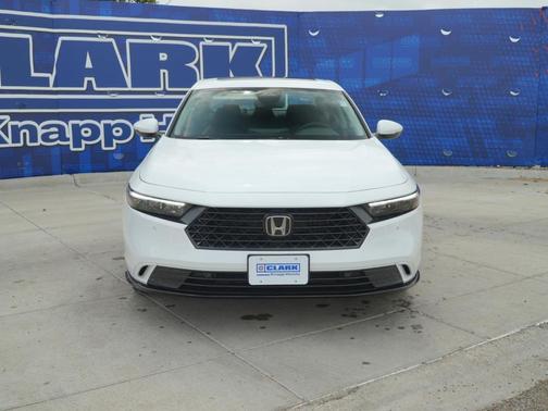 Platinum White Pearl 2026 Honda Accord Hybrid EX-L