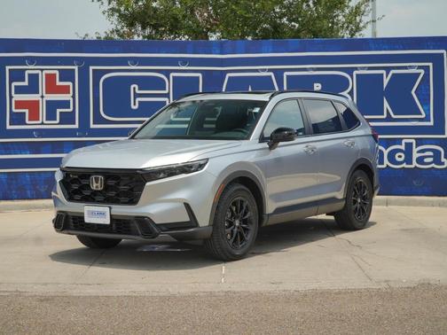 Solar Silver Metallic 2026 Honda CR-V Hybrid Sport FWD