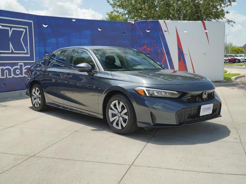Meteorite Gray Metallic 2026 Honda Civic LX