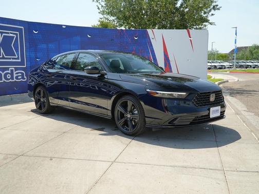 Crystal Black Pearl 2026 Honda Accord Hybrid Sport-L