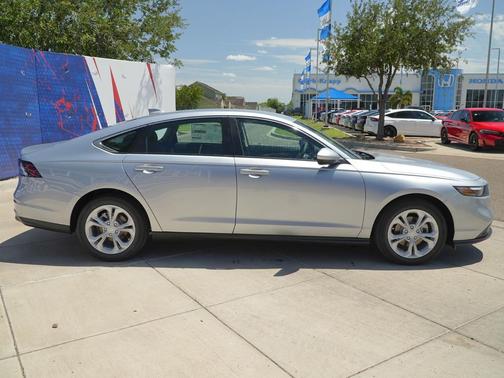 Solar Silver Metallic 2026 Honda Accord LX 1.5T