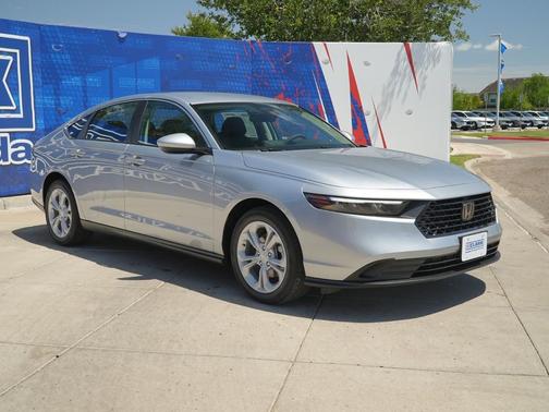 Solar Silver Metallic 2026 Honda Accord LX 1.5T