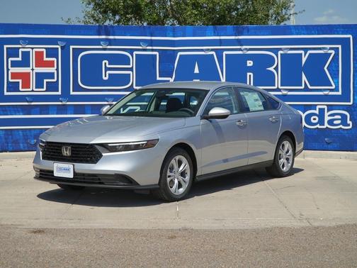 Solar Silver Metallic 2026 Honda Accord LX 1.5T