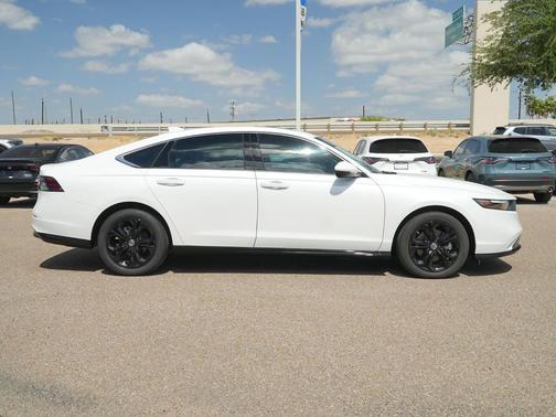 Platinum White Pearl 2025 Honda Accord Hybrid EX-L