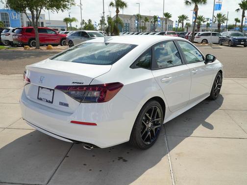 Platinum White Pearl 2026 Honda Civic Sport