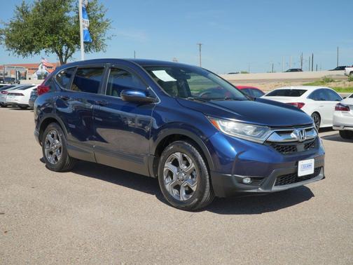 Obsidian Blue Pearl 2018 Honda CR-V EX