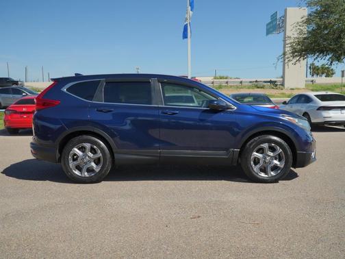 Obsidian Blue Pearl 2018 Honda CR-V EX