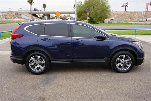 Obsidian Blue Pearl 2018 Honda CR-V EX