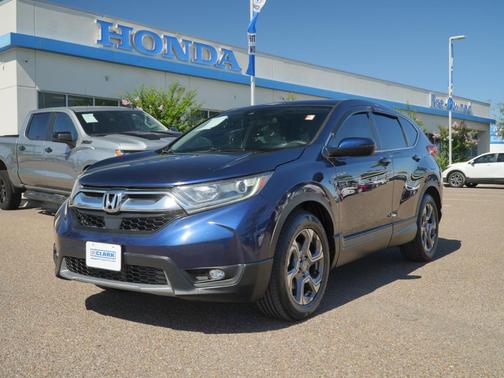 Obsidian Blue Pearl 2018 Honda CR-V EX