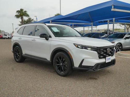 Platinum White Pearl 2024 Honda CR-V Hybrid Sport FWD