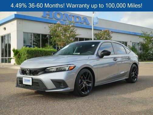 Lunar Silver Metallic 2024 Honda Civic Sport