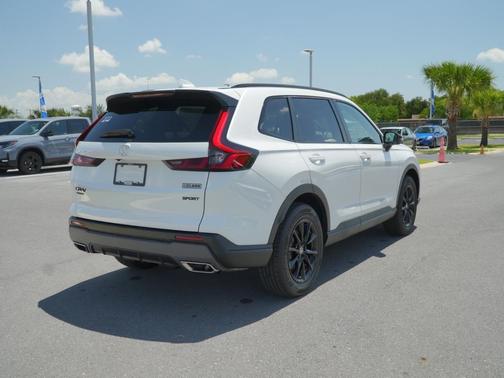 Platinum White Pearl 2026 Honda CR-V Hybrid Sport-L AWD