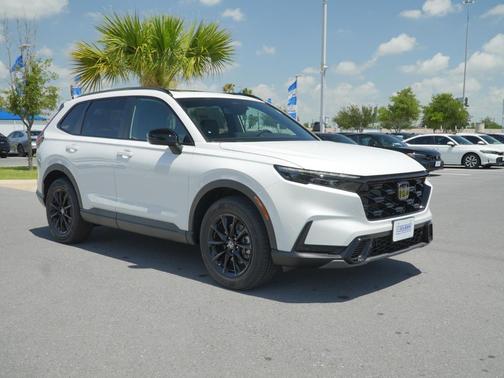 Platinum White Pearl 2026 Honda CR-V Hybrid Sport-L AWD