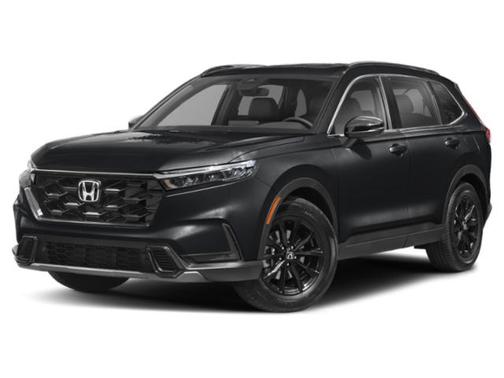 Crystal Black Pearl 2024 Honda CR-V Hybrid Sport FWD