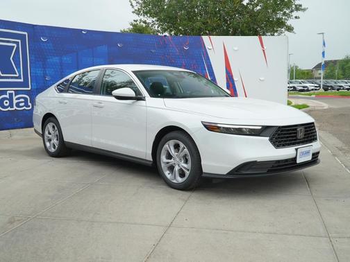 Platinum White Pearl 2026 Honda Accord LX 1.5T