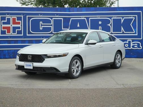 Platinum White Pearl 2026 Honda Accord LX 1.5T