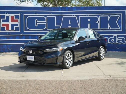 Crystal Black Pearl 2026 Honda Civic LX