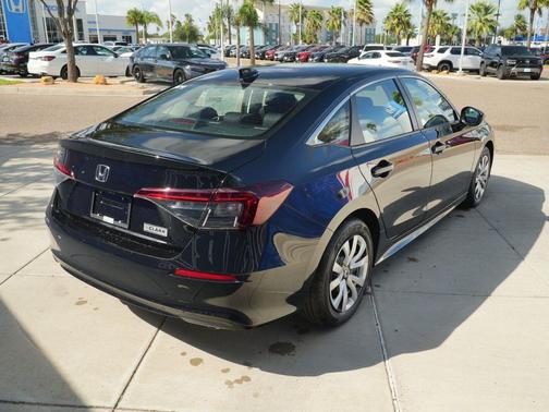 Crystal Black Pearl 2026 Honda Civic LX