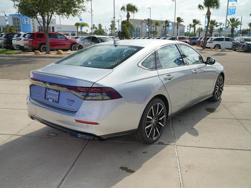 Solar Silver Metallic 2026 Honda Accord Hybrid Touring