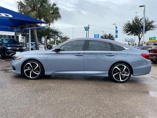 Sonic Gray Pearl 2022 Honda Accord Sport SE 1.5T