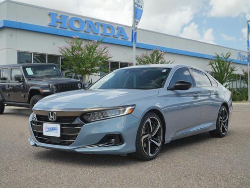 Sonic Gray Pearl 2022 Honda Accord Sport SE 1.5T