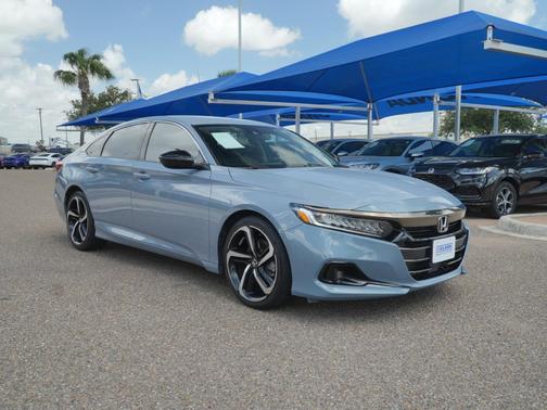 Sonic Gray Pearl 2022 Honda Accord Sport SE 1.5T