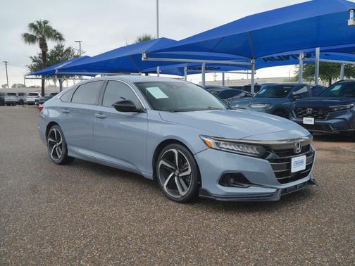 Sonic Gray Pearl 2022 Honda Accord Sport SE 1.5T