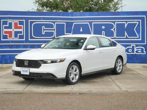 Platinum White Pearl 2026 Honda Accord LX 1.5T
