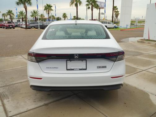 Platinum White Pearl 2026 Honda Accord LX 1.5T