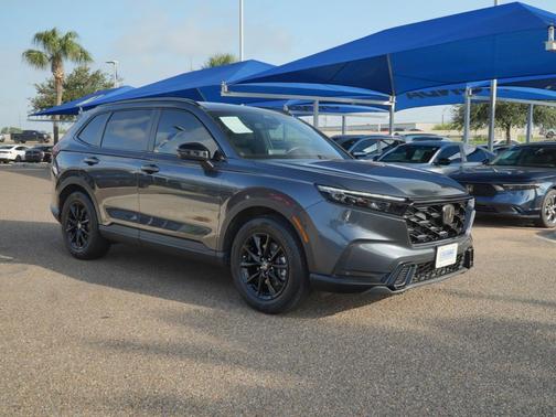 Meteorite Gray Metallic 2026 Honda CR-V Hybrid Sport-L FWD