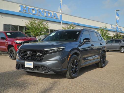 Meteorite Gray Metallic 2026 Honda CR-V Hybrid Sport-L FWD