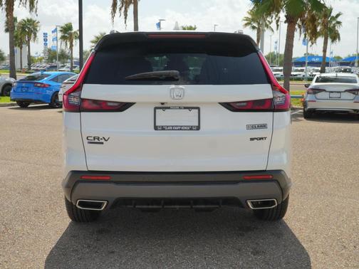 Platinum White Pearl 2026 Honda CR-V Hybrid Sport FWD
