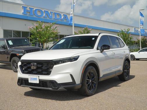 Platinum White Pearl 2026 Honda CR-V Hybrid Sport FWD