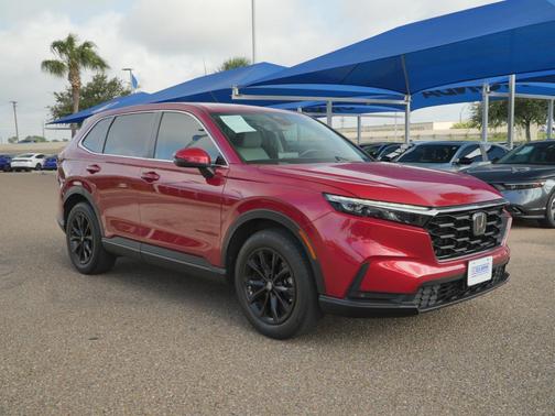 Radiant Red Metallic 2024 Honda CR-V EX-L AWD