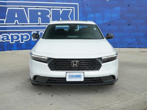 Platinum White Pearl 2026 Honda Accord Hybrid Sport