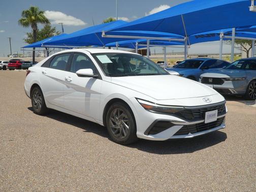 Serenity White 2024 Hyundai ELANTRA SEL