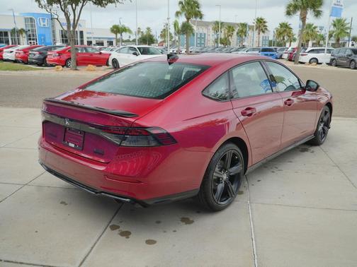 Radiant Red Metallic 2026 Honda Accord Hybrid Sport-L