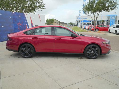 Radiant Red Metallic 2026 Honda Accord Hybrid Sport-L