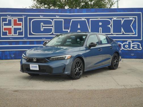 Blue Lagoon Pearl 2026 Honda Civic Hybrid Sport