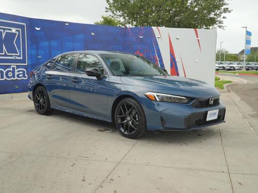 Blue Lagoon Pearl 2026 Honda Civic Hybrid Sport
