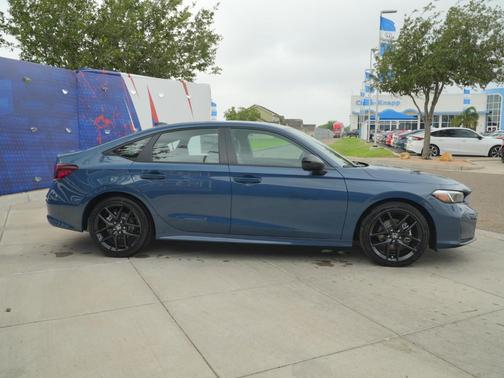 Blue Lagoon Pearl 2026 Honda Civic Hybrid Sport